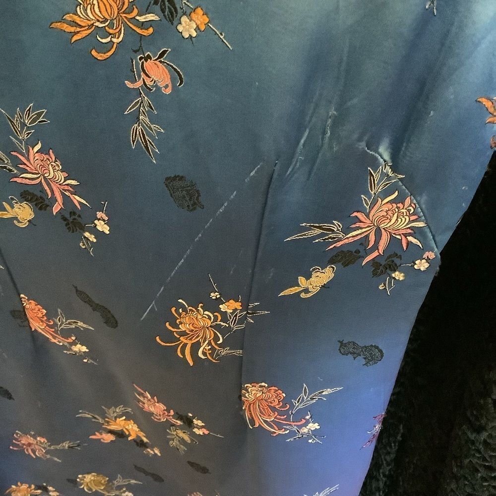 Vintage Asian Blue‎ Qipao - Picture 7 of 8